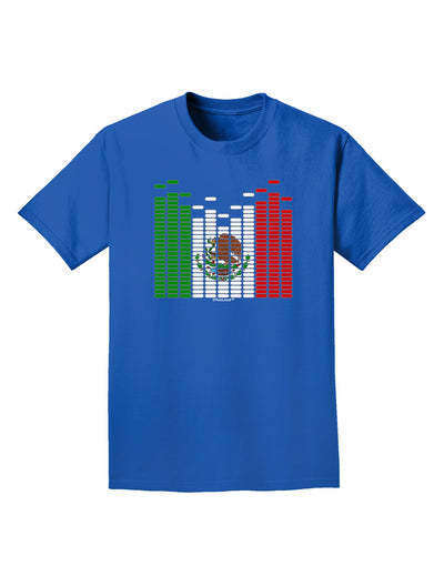 Mexican Flag Levels - Cinco De Mayo Adult Dark T-Shirt-Mens T-Shirt-TooLoud-Royal-Blue-Small-Davson Sales