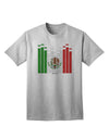 Mexican Flag Levels - Cinco De Mayo Adult T-Shirt-unisex t-shirt-TooLoud-AshGray-Small-Davson Sales