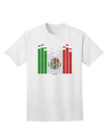 Mexican Flag Levels - Cinco De Mayo Adult T-Shirt-unisex t-shirt-TooLoud-White-Small-Davson Sales