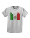 Mexican Flag Levels - Cinco De Mayo Childrens T-Shirt-Childrens T-Shirt-TooLoud-AshGray-X-Small-Davson Sales