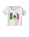 Mexican Flag Levels - Cinco De Mayo Infant T-Shirt-Infant T-Shirt-TooLoud-White-06-Months-Davson Sales