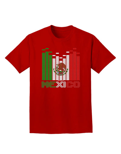 Mexican Flag Levels - Cinco De Mayo Text Adult Dark T-Shirt-Mens T-Shirt-TooLoud-Red-Small-Davson Sales