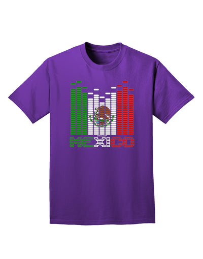 Mexican Flag Levels - Cinco De Mayo Text Adult Dark T-Shirt-Mens T-Shirt-TooLoud-Purple-Small-Davson Sales