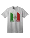 Mexican Flag Levels - Cinco De Mayo Text Adult T-Shirt-unisex t-shirt-TooLoud-AshGray-Small-Davson Sales