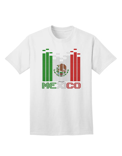 Mexican Flag Levels - Cinco De Mayo Text Adult T-Shirt-unisex t-shirt-TooLoud-White-Small-Davson Sales