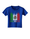 Mexican Flag Levels - Cinco De Mayo Text Toddler T-Shirt Dark-Toddler T-Shirt-TooLoud-Royal-Blue-2T-Davson Sales