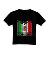 Mexican Flag Levels - Cinco De Mayo Text Toddler T-Shirt Dark-Toddler T-Shirt-TooLoud-Black-2T-Davson Sales