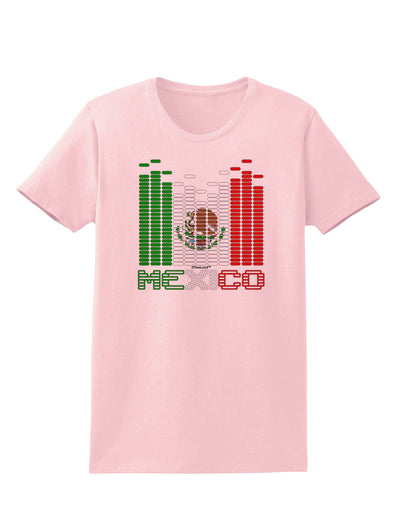 Mexican Flag Levels - Cinco De Mayo Text Womens T-Shirt-Womens T-Shirt-TooLoud-PalePink-X-Small-Davson Sales