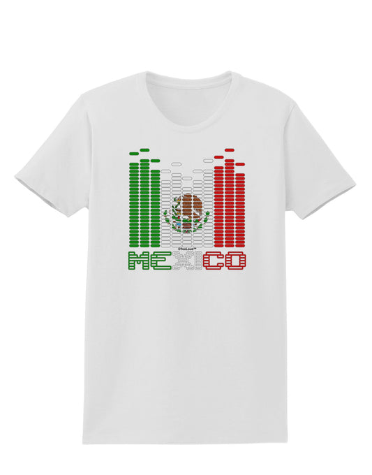 Mexican Flag Levels - Cinco De Mayo Text Womens T-Shirt-Womens T-Shirt-TooLoud-White-X-Small-Davson Sales
