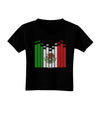 Mexican Flag Levels - Cinco De Mayo Toddler T-Shirt Dark-Toddler T-Shirt-TooLoud-Black-2T-Davson Sales