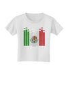 Mexican Flag Levels - Cinco De Mayo Toddler T-Shirt-Toddler T-Shirt-TooLoud-White-2T-Davson Sales