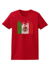 Mexican Flag Levels - Cinco De Mayo Womens Dark T-Shirt-TooLoud-Red-X-Small-Davson Sales