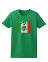 Mexican Flag Levels - Cinco De Mayo Womens Dark T-Shirt-TooLoud-Kelly-Green-X-Small-Davson Sales