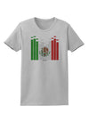 Mexican Flag Levels - Cinco De Mayo Womens T-Shirt-Womens T-Shirt-TooLoud-AshGray-X-Small-Davson Sales