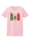 Mexican Flag Levels - Cinco De Mayo Womens T-Shirt-Womens T-Shirt-TooLoud-PalePink-X-Small-Davson Sales