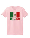 Mexican Flag - Mexico Text Womens T-Shirt by TooLoud-Womens T-Shirt-TooLoud-PalePink-X-Small-Davson Sales