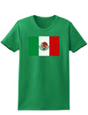 Mexican Flag Womens Dark T-Shirt-TooLoud-Kelly-Green-X-Small-Davson Sales