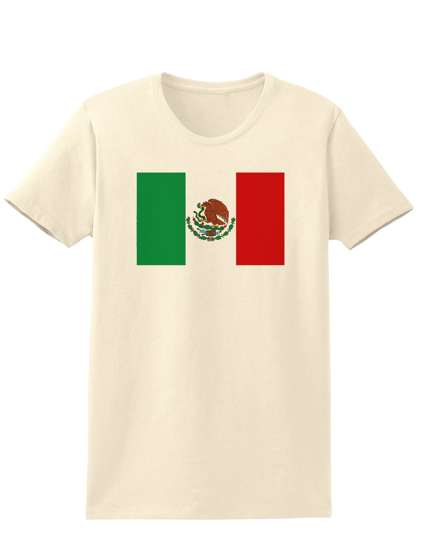 Mexican Flag Womens T-Shirt-Womens T-Shirt-TooLoud-Natural-X-Small-Davson Sales