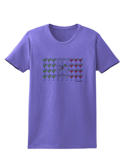 Mexican Flag of Margaritas Womens T-Shirt by TooLoud-Womens T-Shirt-TooLoud-Violet-X-Small-Davson Sales