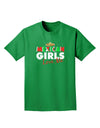 Mexican Girls Love Me Adult Dark T-Shirt-Mens T-Shirt-TooLoud-Kelly-Green-Small-Davson Sales