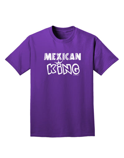 Mexican King - Cinco de Mayo Adult Dark T-Shirt-Mens T-Shirt-TooLoud-Purple-Small-Davson Sales