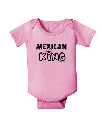 Mexican King - Cinco de Mayo Baby Romper Bodysuit-Baby Romper-TooLoud-Light-Pink-06-Months-Davson Sales