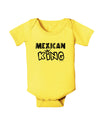 Mexican King - Cinco de Mayo Baby Romper Bodysuit-Baby Romper-TooLoud-Yellow-06-Months-Davson Sales