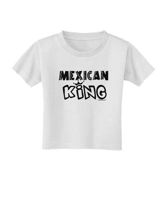 Mexican King - Cinco de Mayo Toddler T-Shirt-Toddler T-Shirt-TooLoud-White-2T-Davson Sales