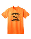 Mexican-Made Adult T-Shirt featuring the Eagle Symbol by TooLoud-Mens T-shirts-TooLoud-Neon-Orange-Small-Davson Sales