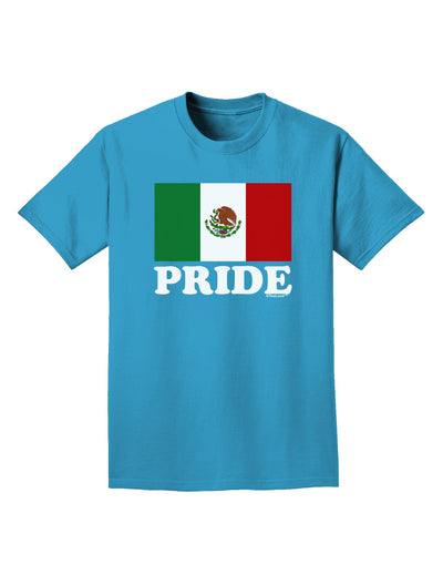 Mexican Pride - Mexican Flag Adult Dark T-Shirt by TooLoud-Mens T-Shirt-TooLoud-Turquoise-Small-Davson Sales