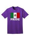 Mexican Pride - Mexican Flag Adult Dark T-Shirt by TooLoud-Mens T-Shirt-TooLoud-Purple-Small-Davson Sales