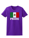 Mexican Pride - Mexican Flag Womens Dark T-Shirt by TooLoud-Womens T-Shirt-TooLoud-Purple-X-Small-Davson Sales