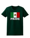 Mexican Pride - Mexican Flag Womens Dark T-Shirt by TooLoud-Womens T-Shirt-TooLoud-Forest-Green-Small-Davson Sales