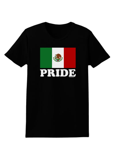 Mexican Pride - Mexican Flag Womens Dark T-Shirt by TooLoud-Womens T-Shirt-TooLoud-Black-X-Small-Davson Sales