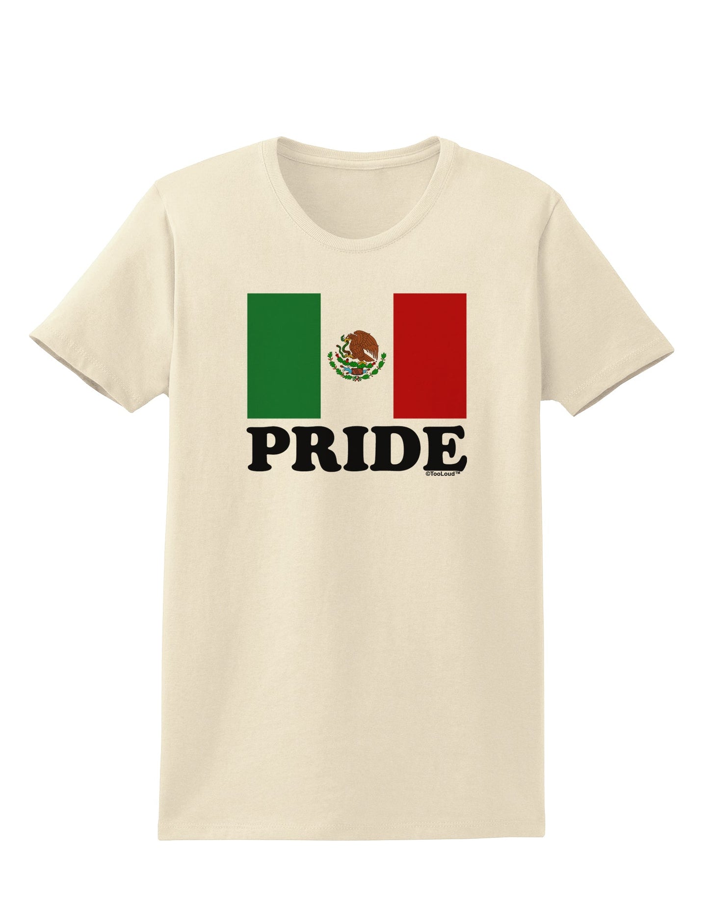 Mexican Pride - Mexican Flag Womens T-Shirt by TooLoud-Womens T-Shirt-TooLoud-Natural-X-Small-Davson Sales