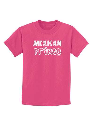 Mexican Prince - Cinco de Mayo Childrens Dark T-Shirt by TooLoud-Childrens T-Shirt-TooLoud-Sangria-X-Small-Davson Sales