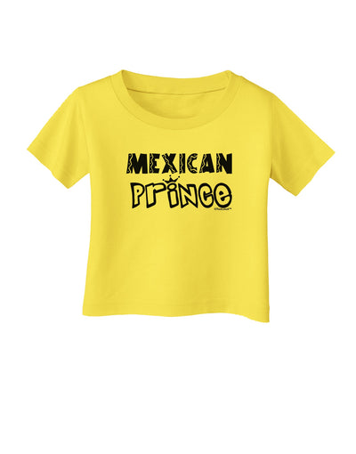 Mexican Prince - Cinco de Mayo Infant T-Shirt by TooLoud-Infant T-Shirt-TooLoud-Yellow-06-Months-Davson Sales