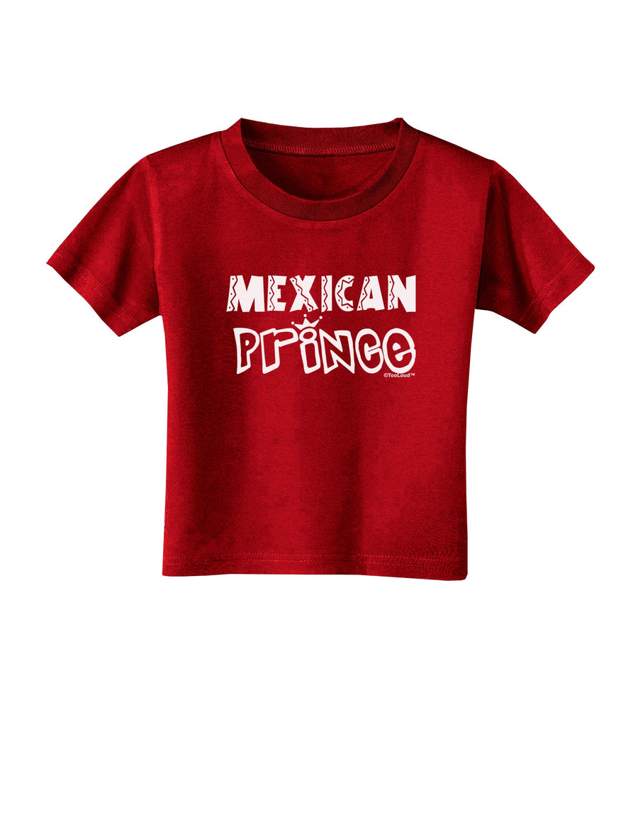 Mexican Prince - Cinco de Mayo Toddler T-Shirt Dark by TooLoud-Toddler T-Shirt-TooLoud-Black-2T-Davson Sales