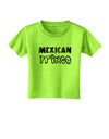 Mexican Prince - Cinco de Mayo Toddler T-Shirt by TooLoud-Toddler T-Shirt-TooLoud-Lime-Green-2T-Davson Sales