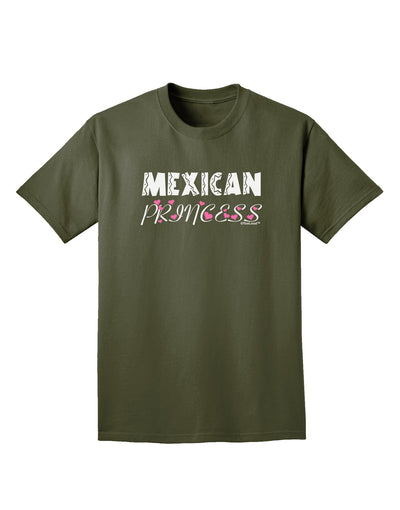 Mexican Princess - Cinco de Mayo Adult Dark T-Shirt by TooLoud-Mens T-Shirt-TooLoud-Military-Green-Small-Davson Sales