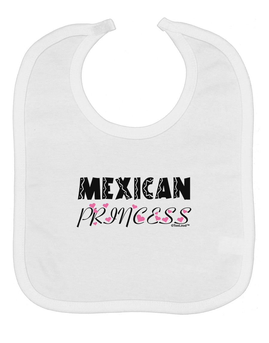 Mexican Princess - Cinco de Mayo Baby Bib by TooLoud