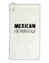 Mexican Princess - Cinco de Mayo Micro Terry Gromet Golf Towel 16 x 25 inch by TooLoud-Golf Towel-TooLoud-White-Davson Sales