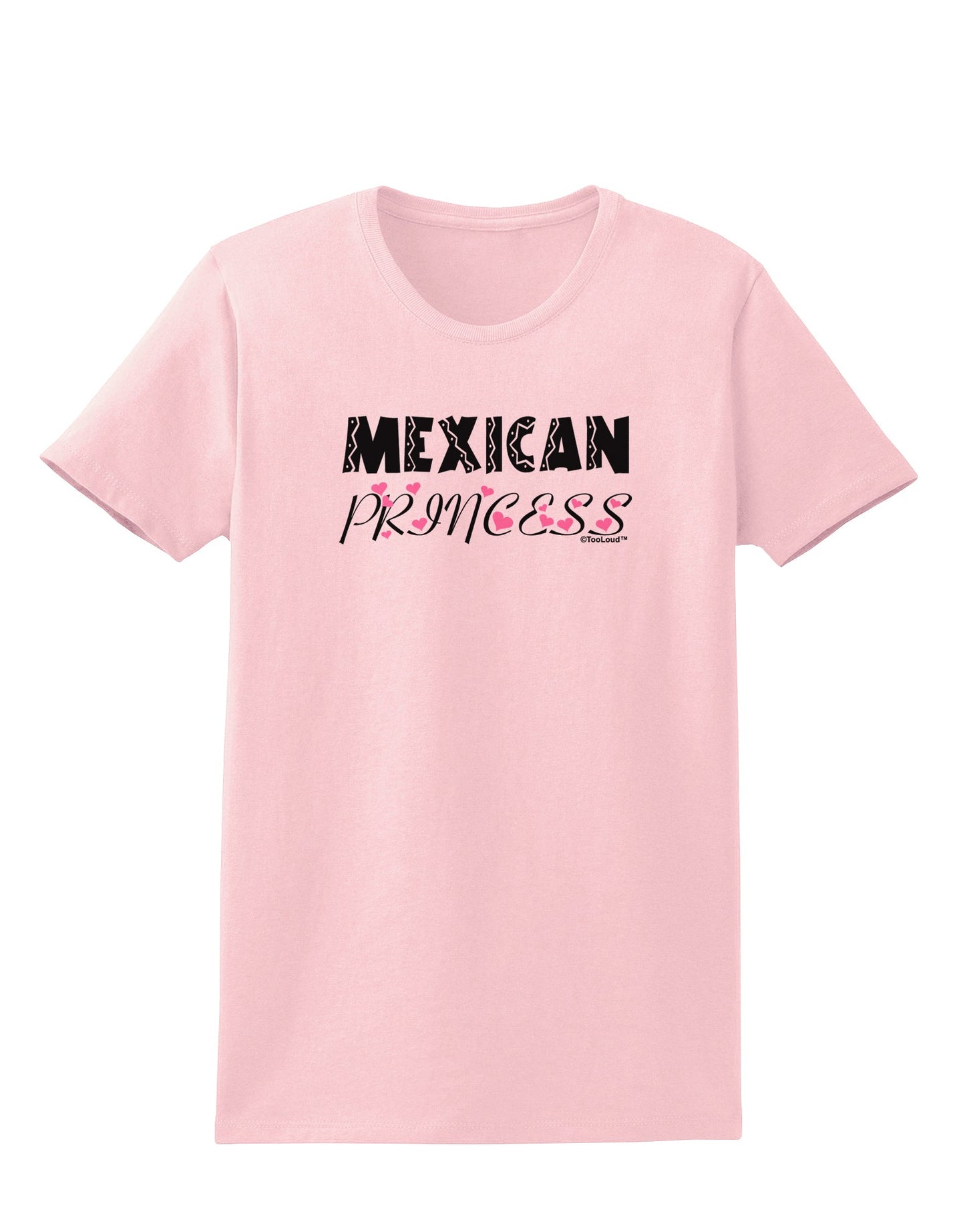 Mexican Princess - Cinco de Mayo Womens T-Shirt by TooLoud-Womens T-Shirt-TooLoud-PalePink-X-Small-Davson Sales