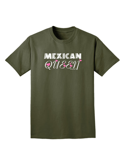 Mexican Queen - Cinco de Mayo Adult Dark T-Shirt-Mens T-Shirt-TooLoud-Military-Green-Small-Davson Sales