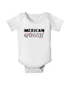Mexican Queen - Cinco de Mayo Baby Romper Bodysuit-Baby Romper-TooLoud-White-06-Months-Davson Sales