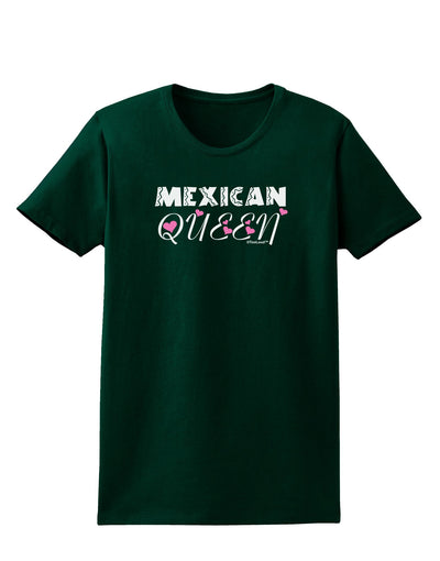 Mexican Queen - Cinco de Mayo Womens Dark T-Shirt-TooLoud-Forest-Green-Small-Davson Sales