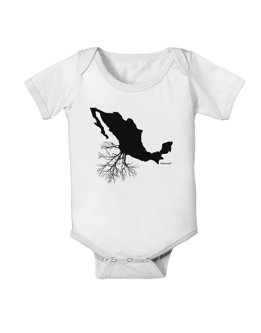 Mexican Roots Design Baby Romper Bodysuit by TooLoud-Baby Romper-TooLoud-White-06-Months-Davson Sales