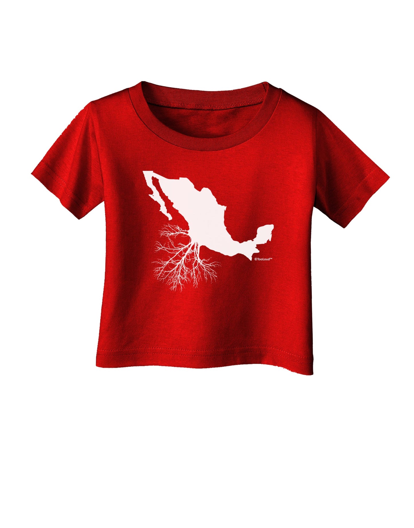 Mexican Roots Design Infant T-Shirt Dark by TooLoud-Infant T-Shirt-TooLoud-Red-06-Months-Davson Sales