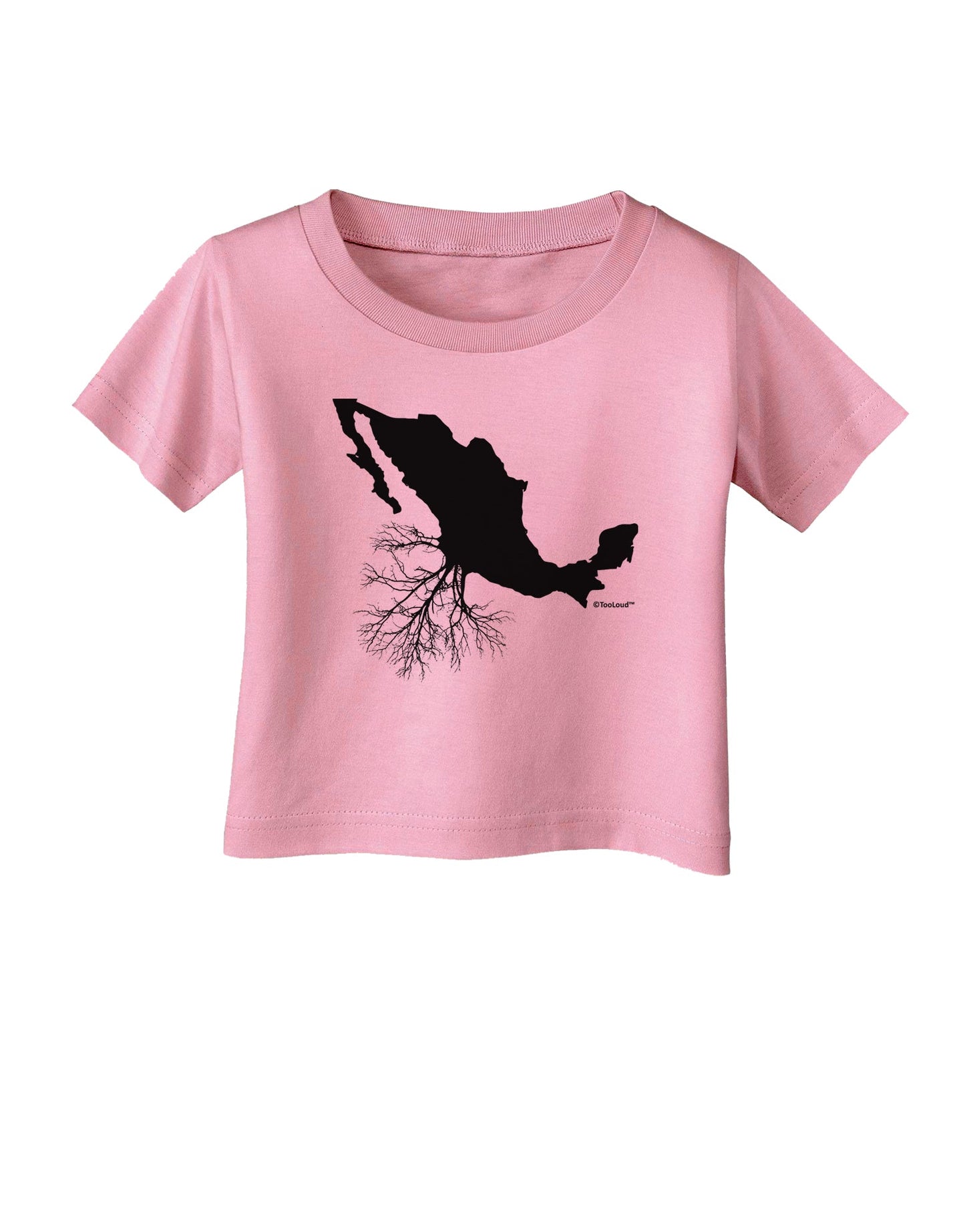 Mexican Roots Design Infant T-Shirt by TooLoud-Infant T-Shirt-TooLoud-Candy-Pink-06-Months-Davson Sales