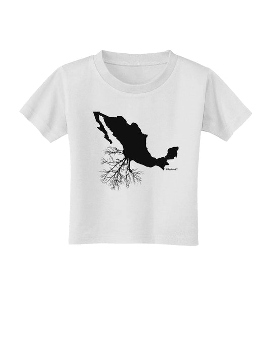 Mexican Roots Design Toddler T-Shirt by TooLoud-Toddler T-Shirt-TooLoud-White-2T-Davson Sales